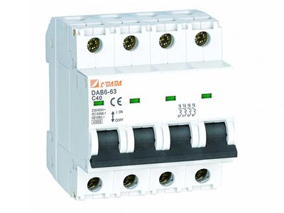 4- Interruptor en miniatura DAB6-63