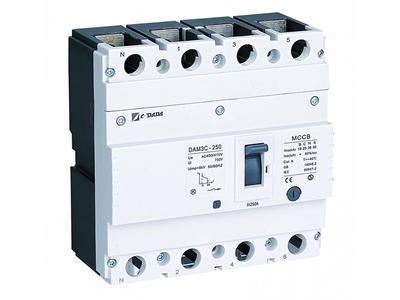 Disyuntor de caja moldeada DAM3-250 4P