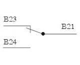 Contacto de alarma eléctrica
