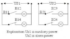 Contacto eléctrico auxiliar